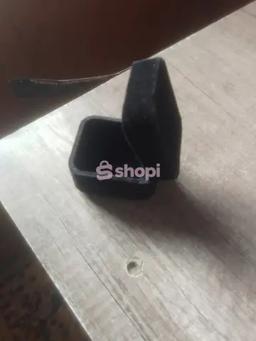 Black in colour velvet ring box