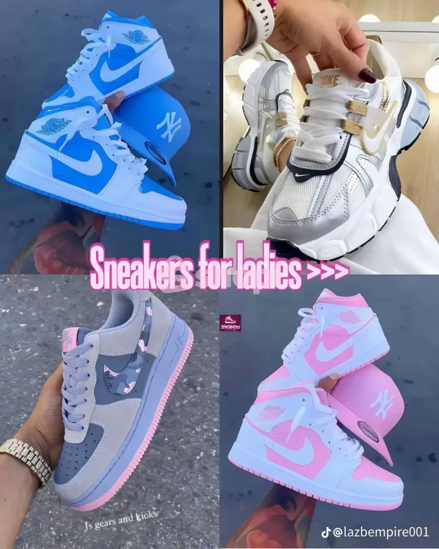 Ladies Trendy Fashion Sneakers Collection