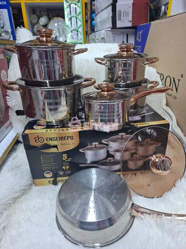 12pc ENGELBERG COOKWARE