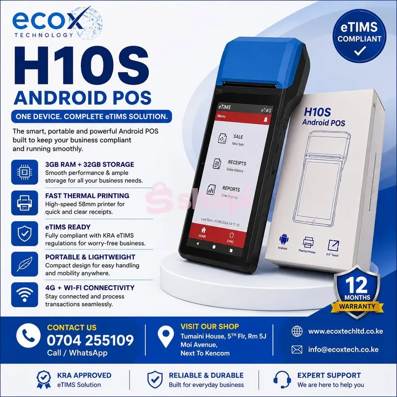 π Upgrade Your Business with eTIMS H10S Android POS