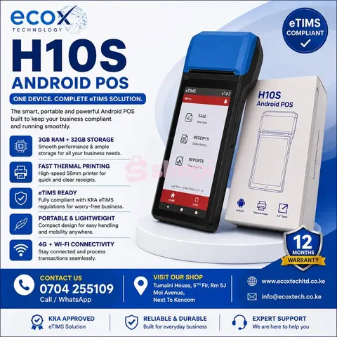 🌟 Upgrade Your Business with eTIMS H10S Android POS