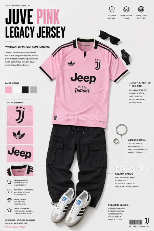 Football Jerseys Streetwear Outfit Sets