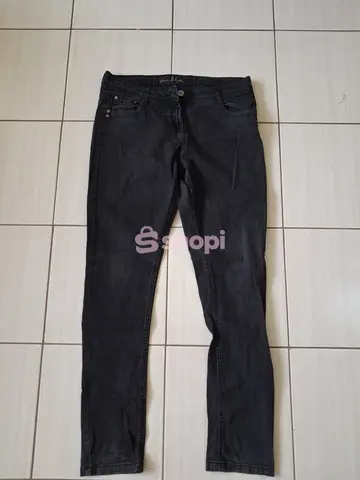Black Slim Fit Denim Jeans